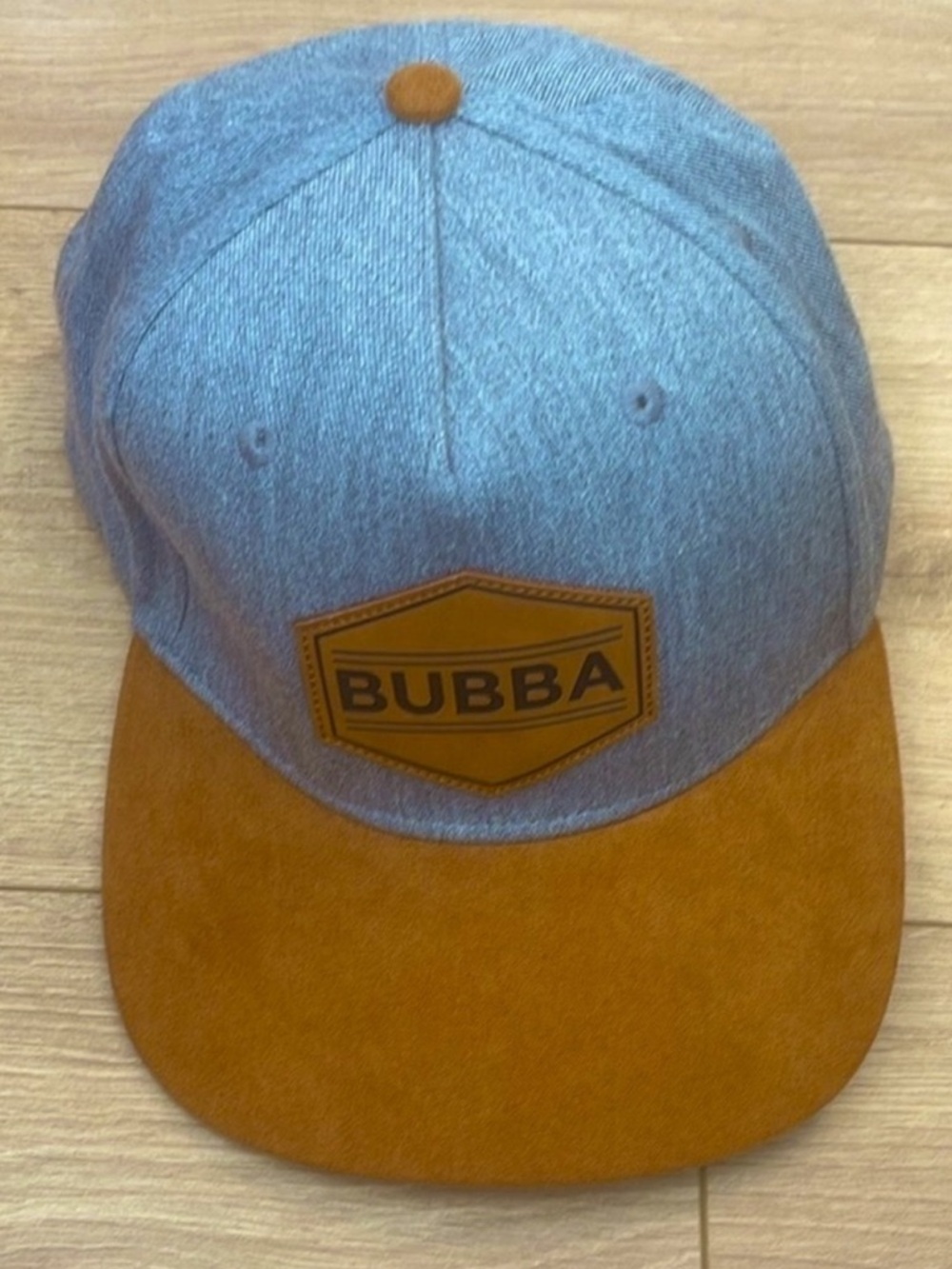 Bubba Men's blue  and Tan Two-Tone Baseball Cap